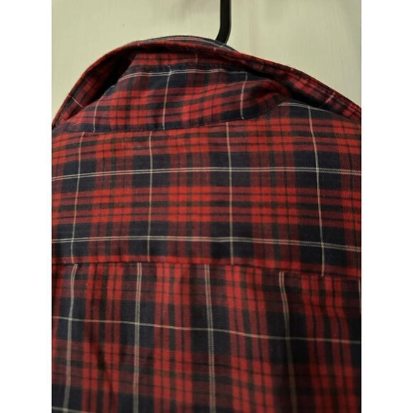 Wiseguys Men’s size 18 plaid button down shirt - Picture 6 of 6